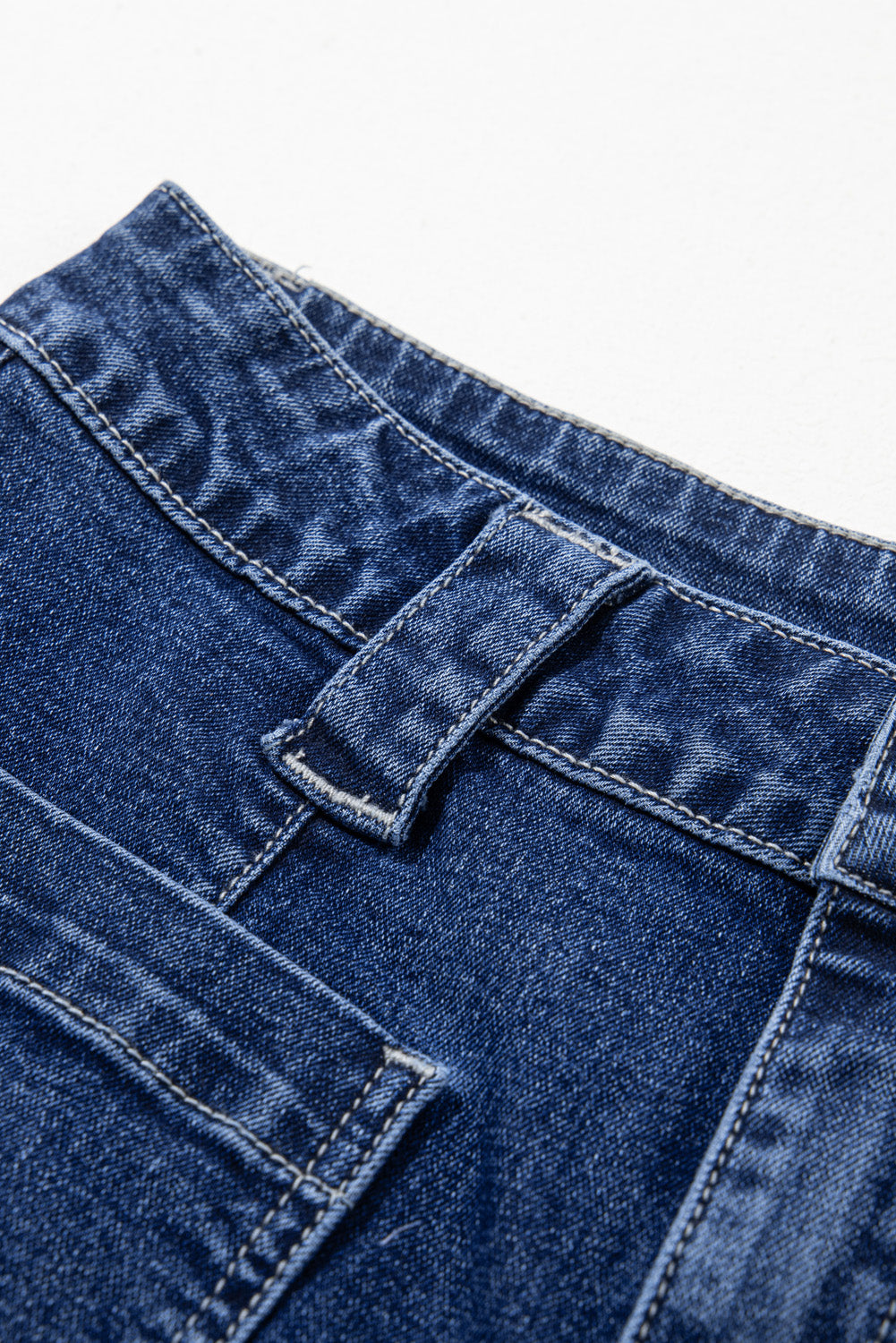 Sarah Wide Leg Pocketed High Waist Jeans