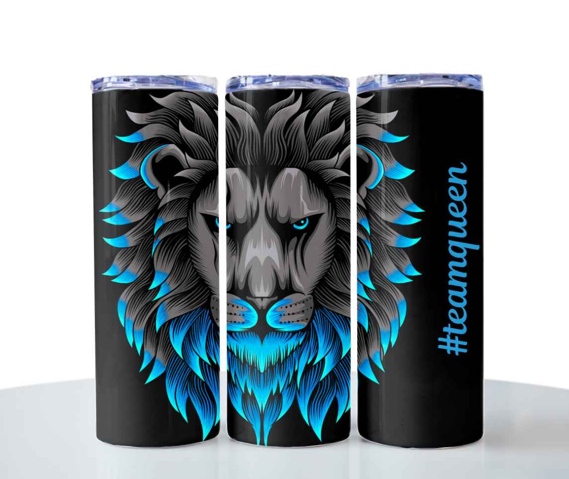 Team QŪ€€Ń 20 oz tumblers - Personalized - Collector Edition Portable Sturdy Lightweight Drinkware