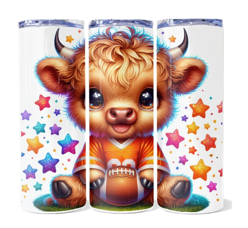 Cow design 20 oz tumblers