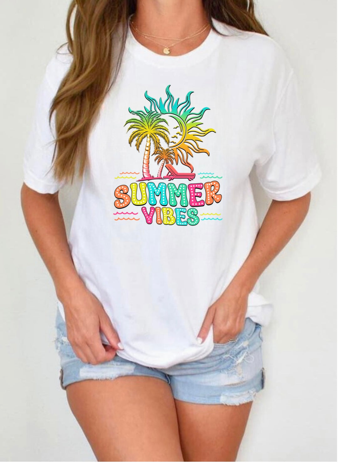 Summer Vibes Tee style 1