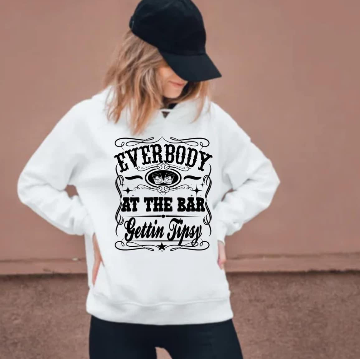 Tipsy Graphic Tee & Sweatshirt