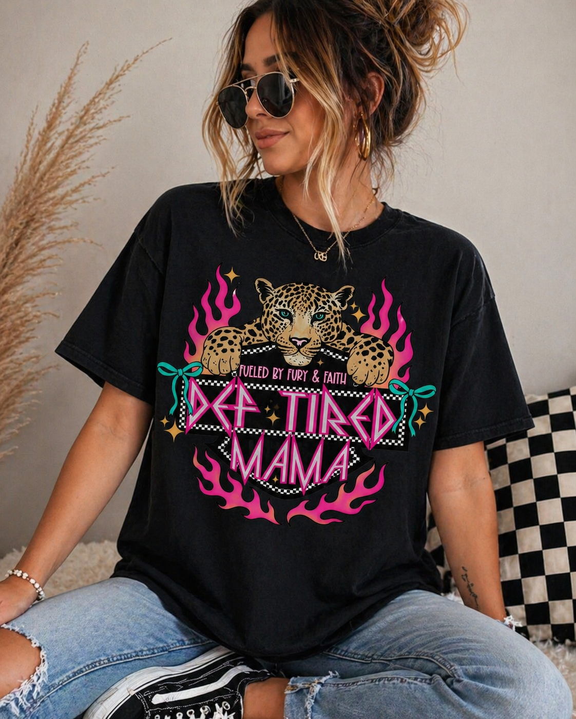 DEF TIRED MAMA Tee ππ₯