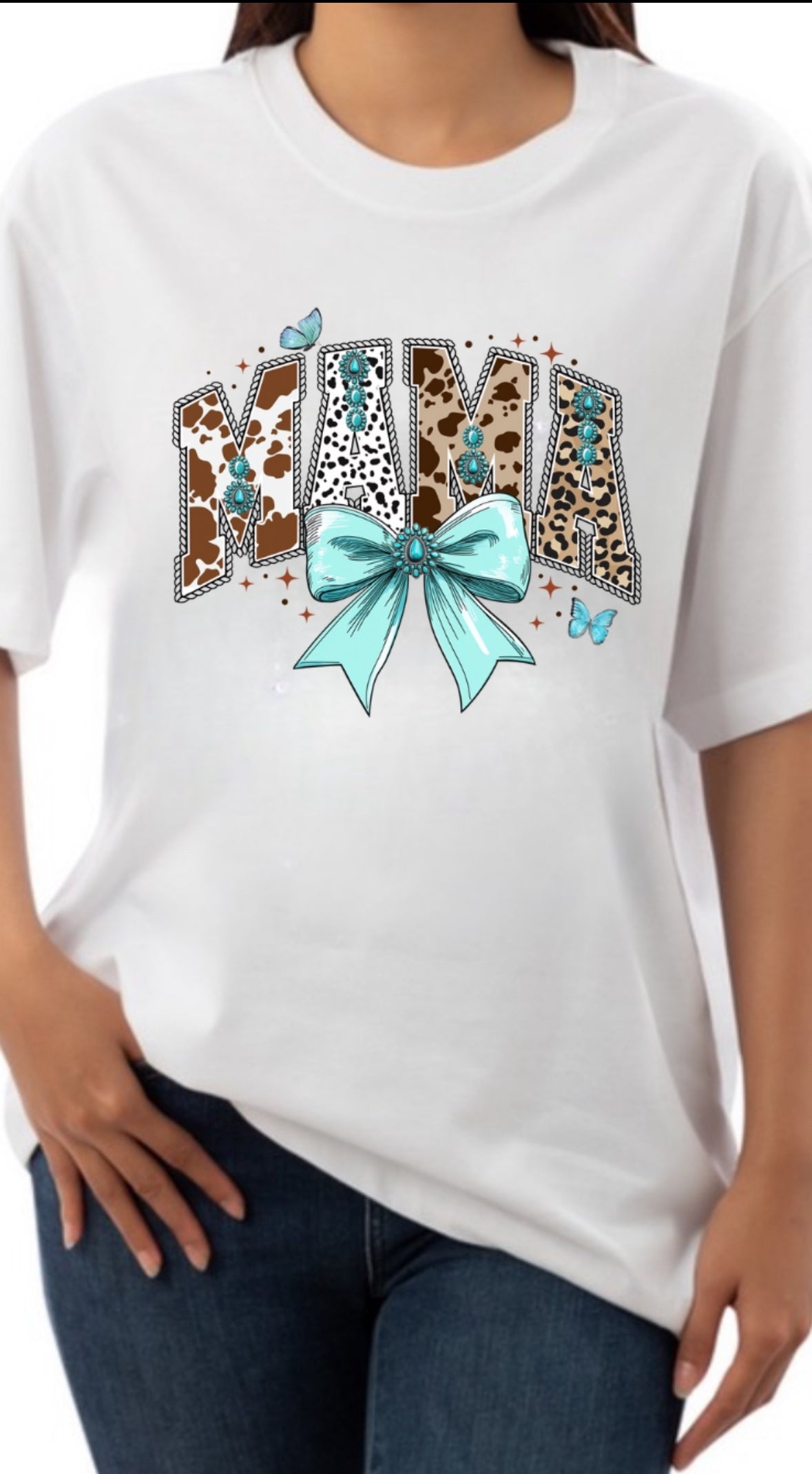 Country Bow Mama Graphic Tee & Sweatshirt