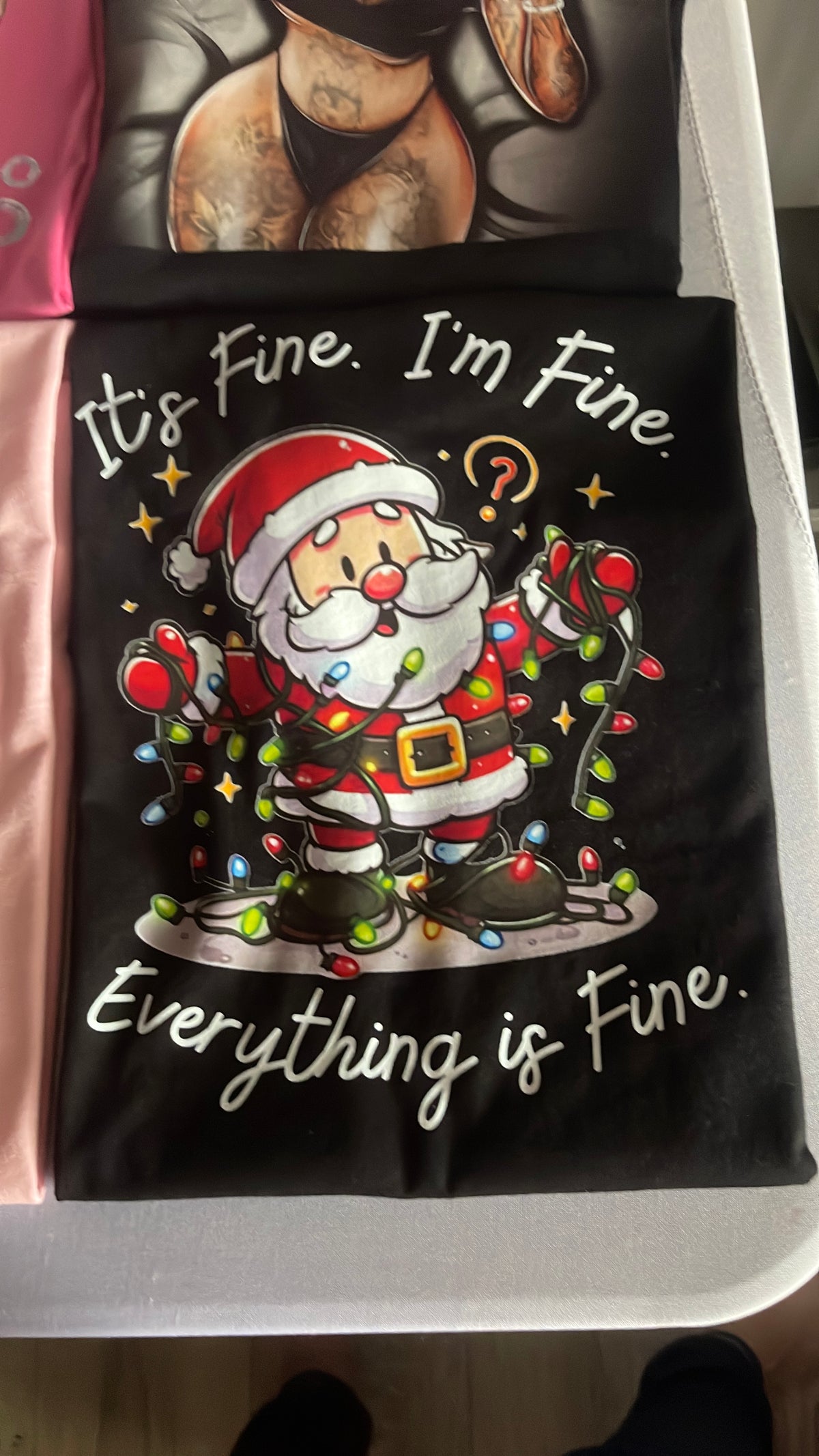 Santa Everything is fine Graphic Tee & Sweatshirt
