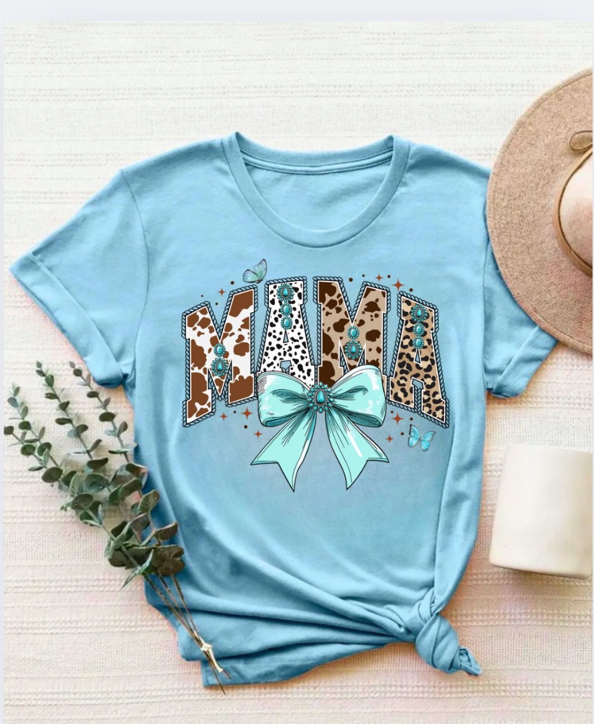 Country Bow Mama Graphic Tee & Sweatshirt