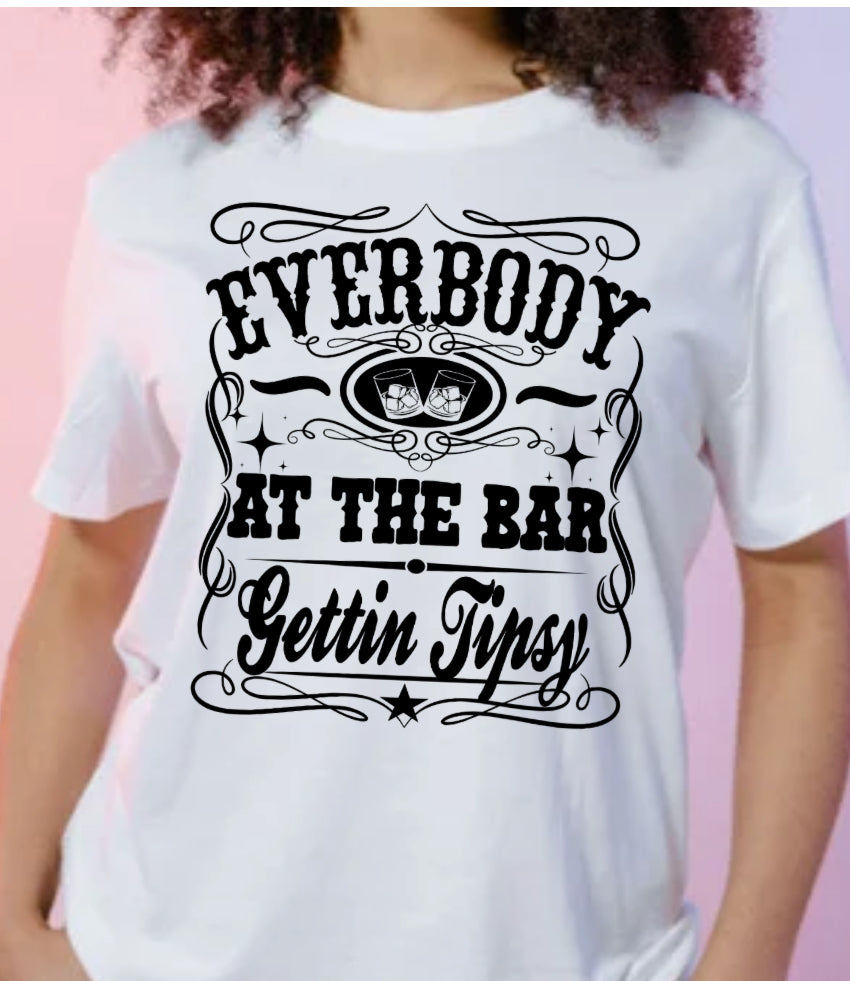 Tipsy Graphic Tee & Sweatshirt