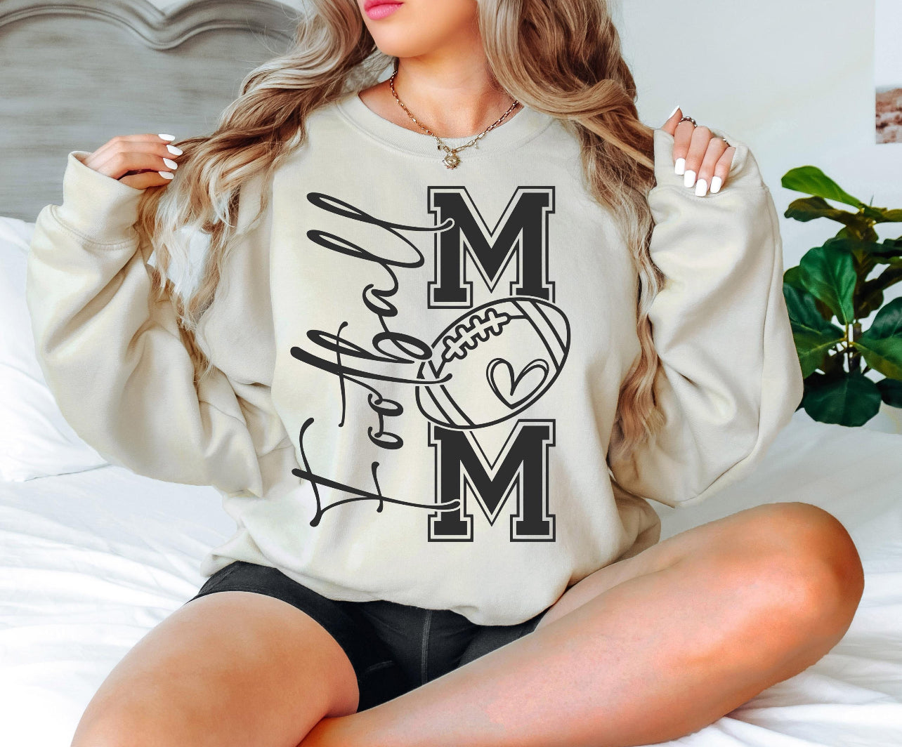 Football Mom Graphic Tee & Sweatshirt