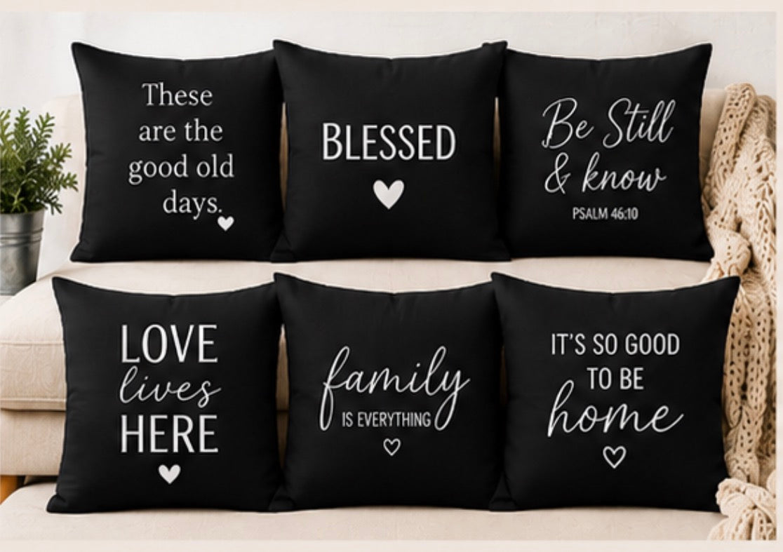 🛋️ Personalized Pillow Cover | Your Design, Your Style