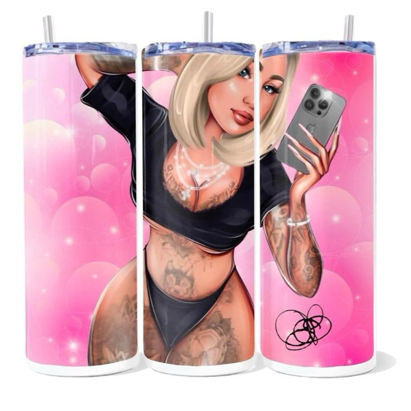 QŪ€€Ń Signature 20 oz tumblers - Personalized - Collector Edition Portable Sturdy Lightweight Drinkware