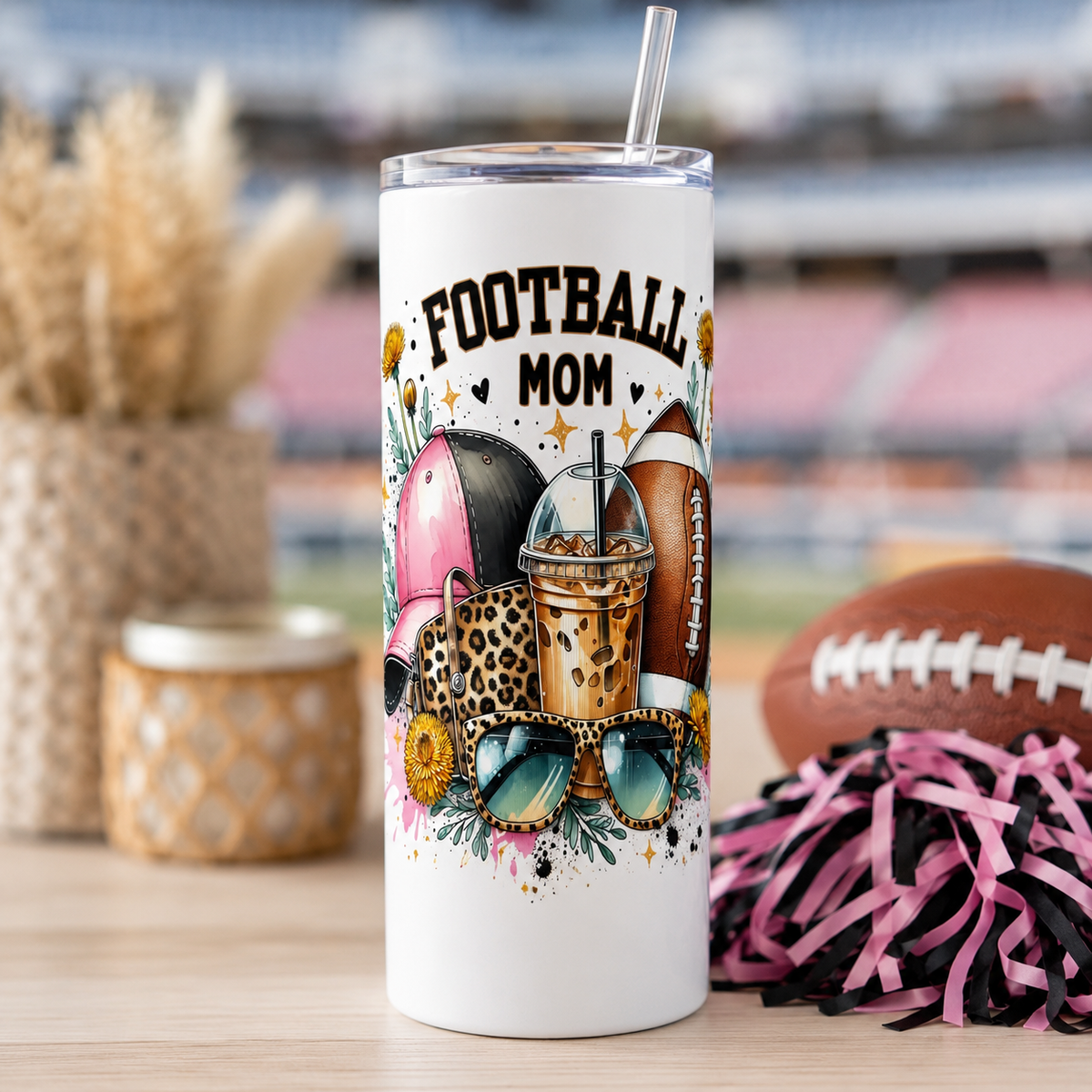 Football Mama 20oz Tumblers