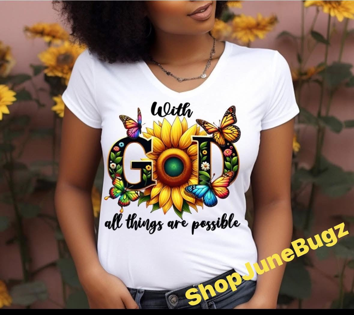 Sunflower 🌻 with God all things are possible