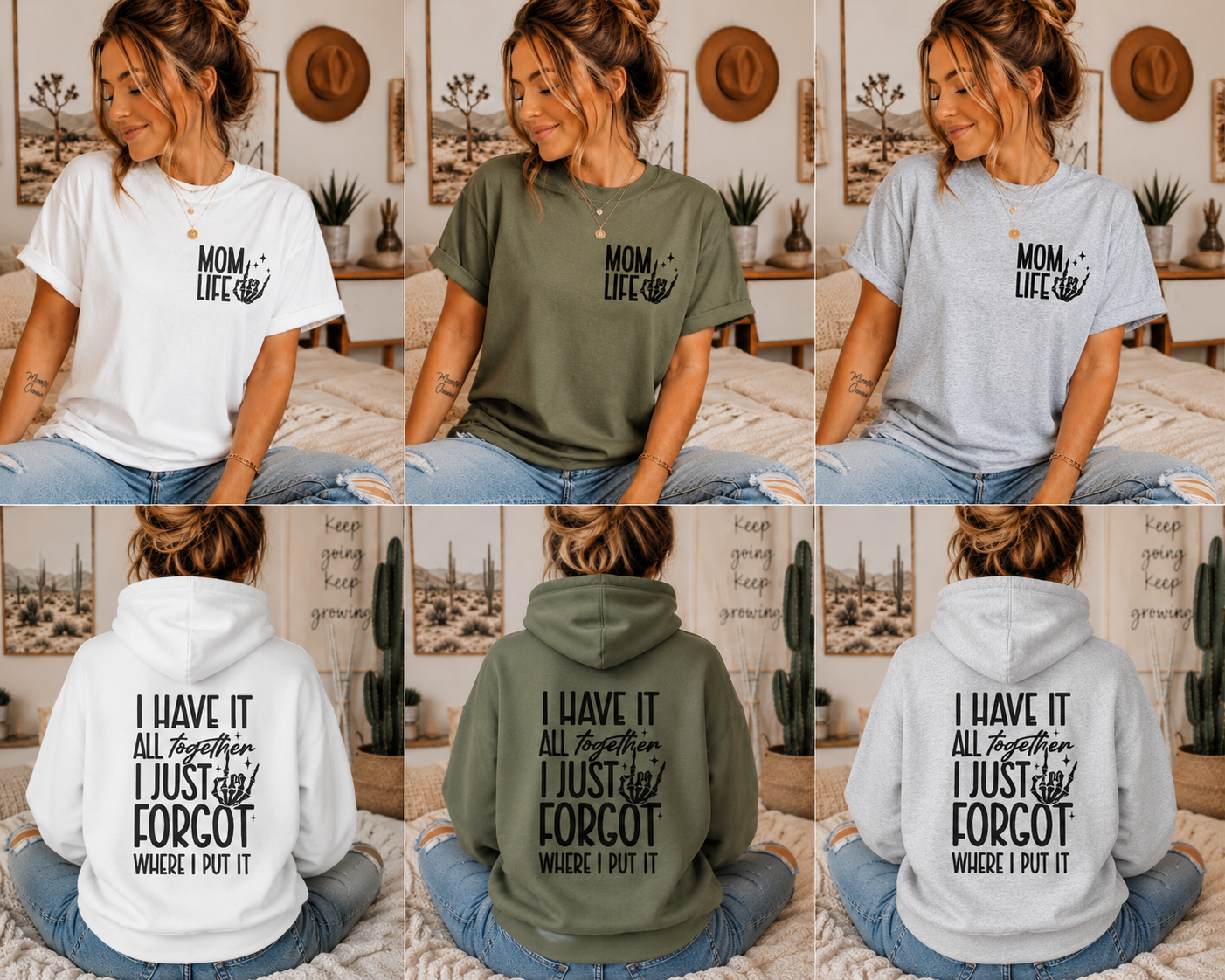 Mom Life β Front & Back