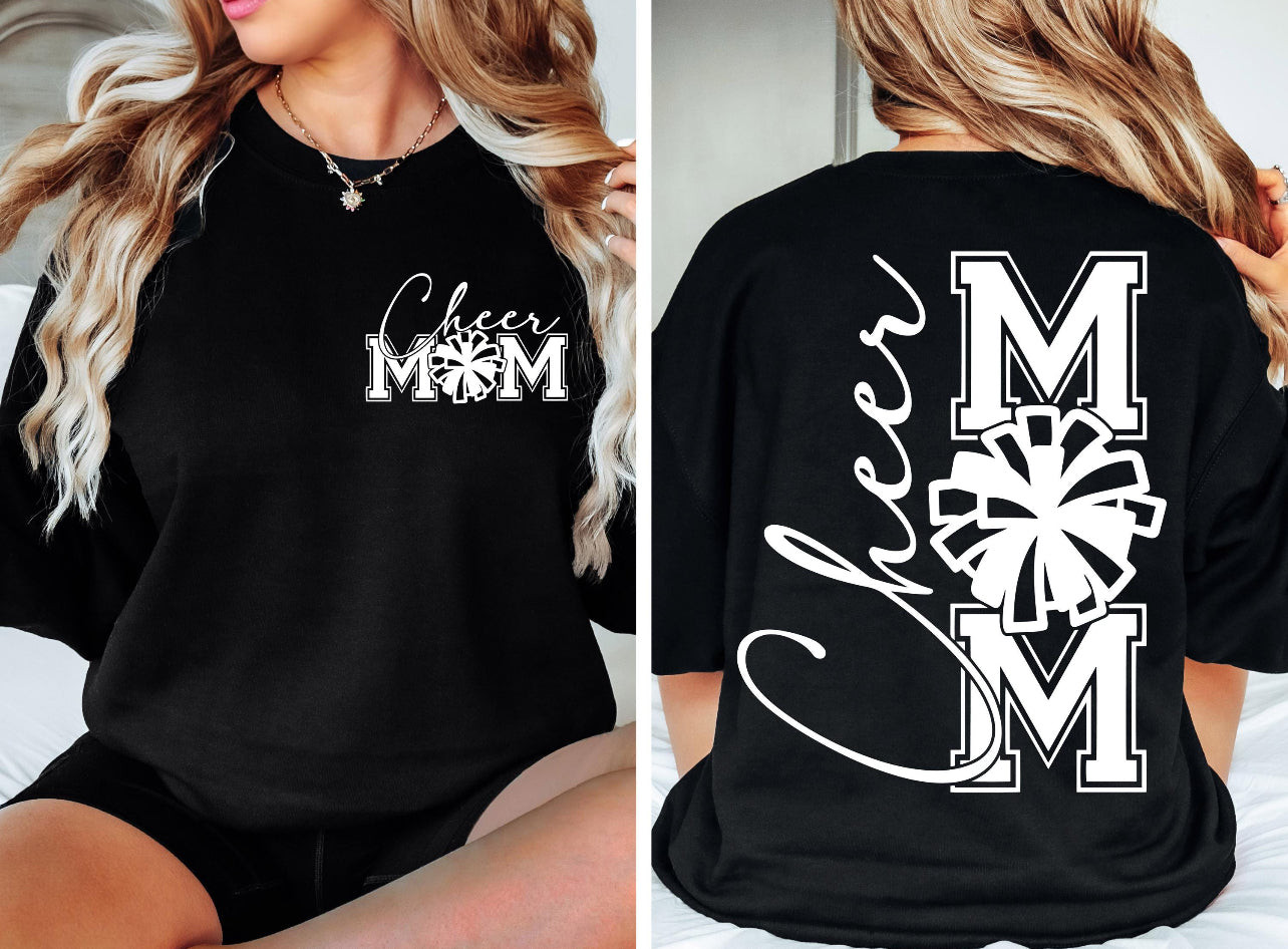 Cheer Mom Graphic Tee & Sweatshirt