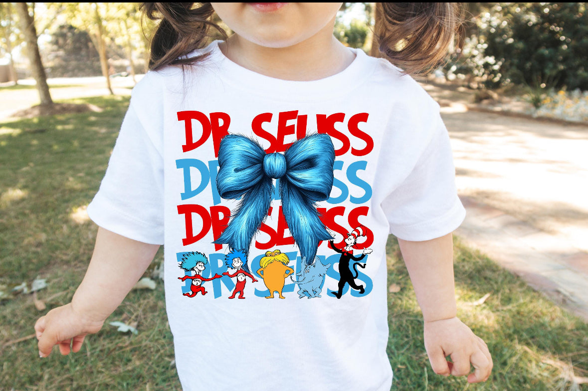 Dr Suess Bow Tee & Sweatshirt