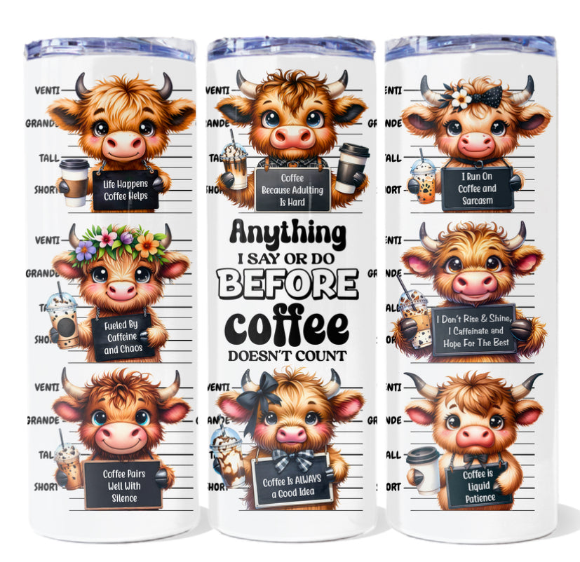 Sarcastic Animal 20oz tumblers