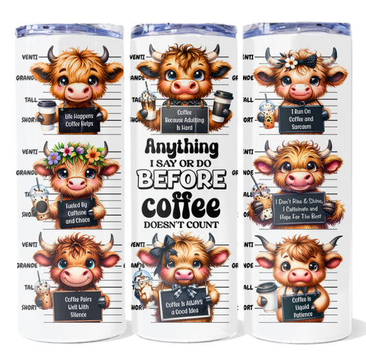 Sarcastic Animal 20oz tumblers