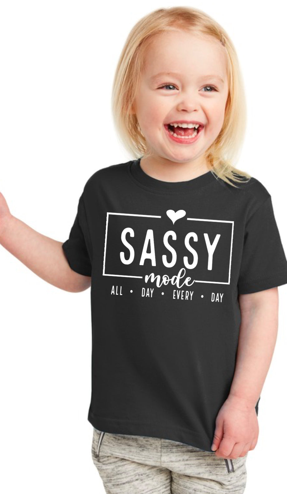 Sassy Mode tee & sweatshirt