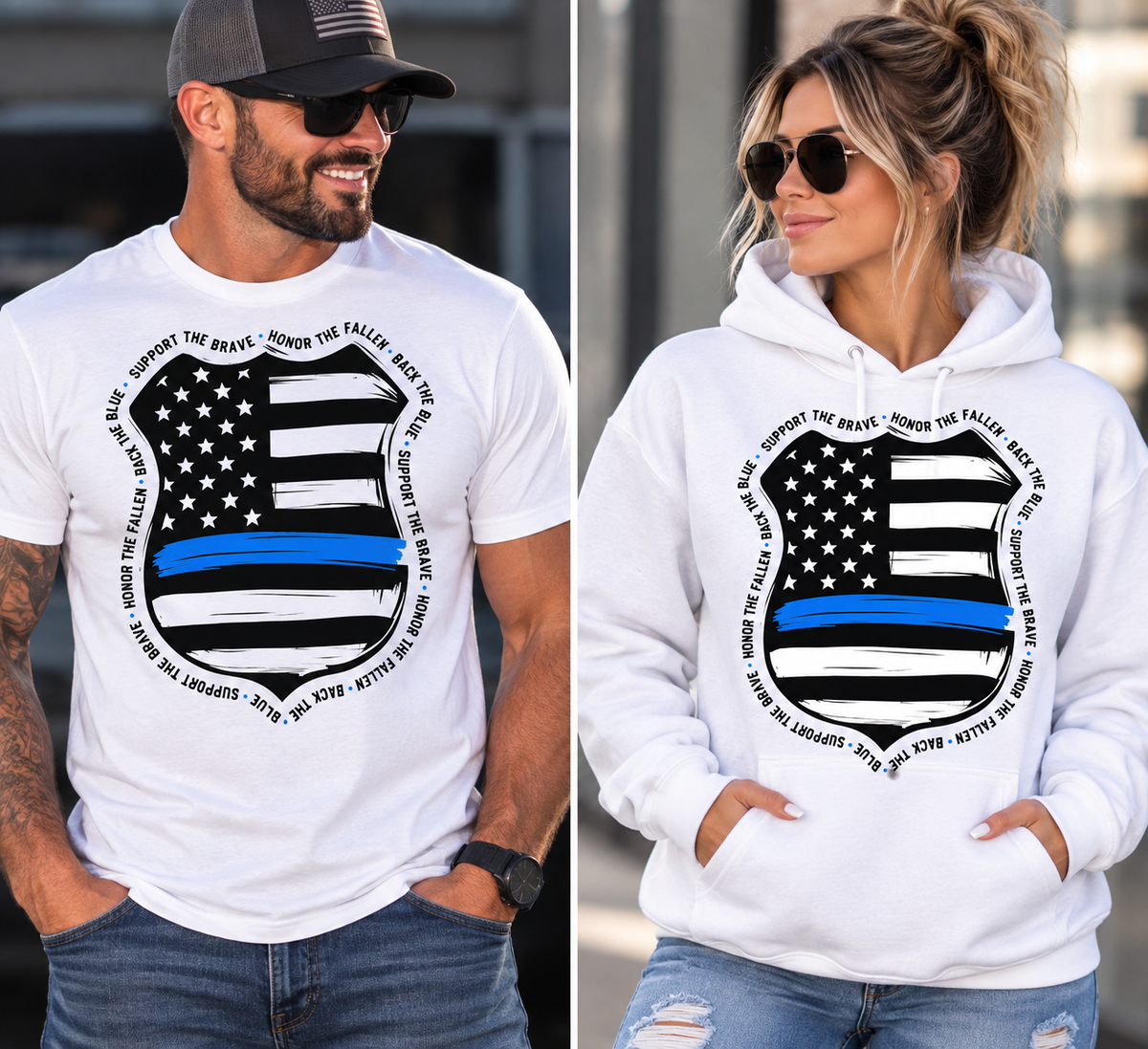 Back the Blue – Support the Brave