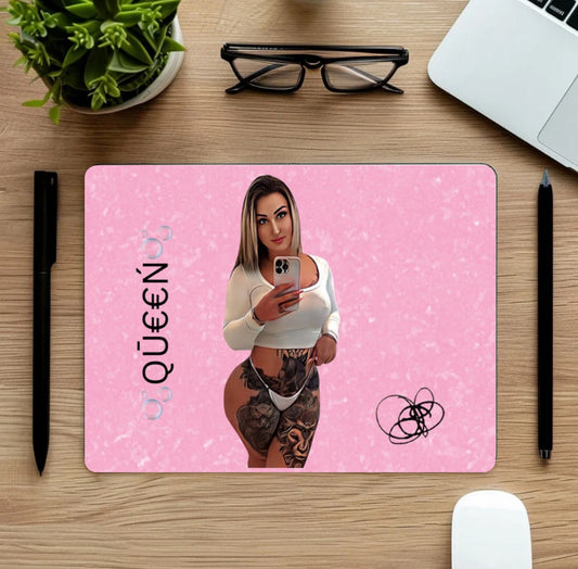 Queen Collection Merch - Mouse Pads for the your desk Featuring an Images of our favorite Tattooed Queen