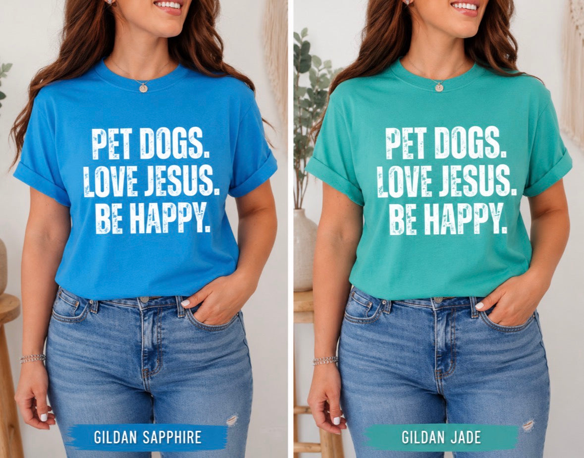 Love Dogs. Love Jesus. Be Happy.  🐾✝️