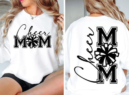 Cheer Mom Graphic Tee & Sweatshirt