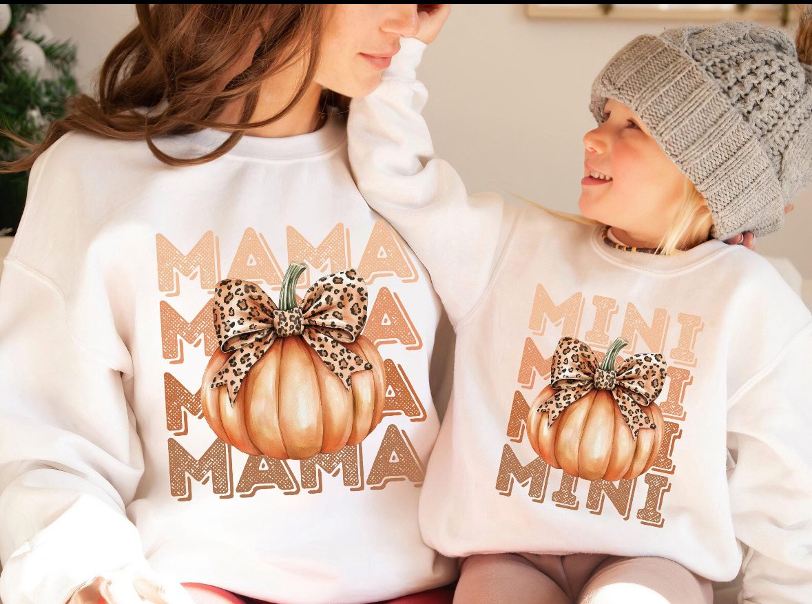 Mama & Me Tee & Sweatshirt