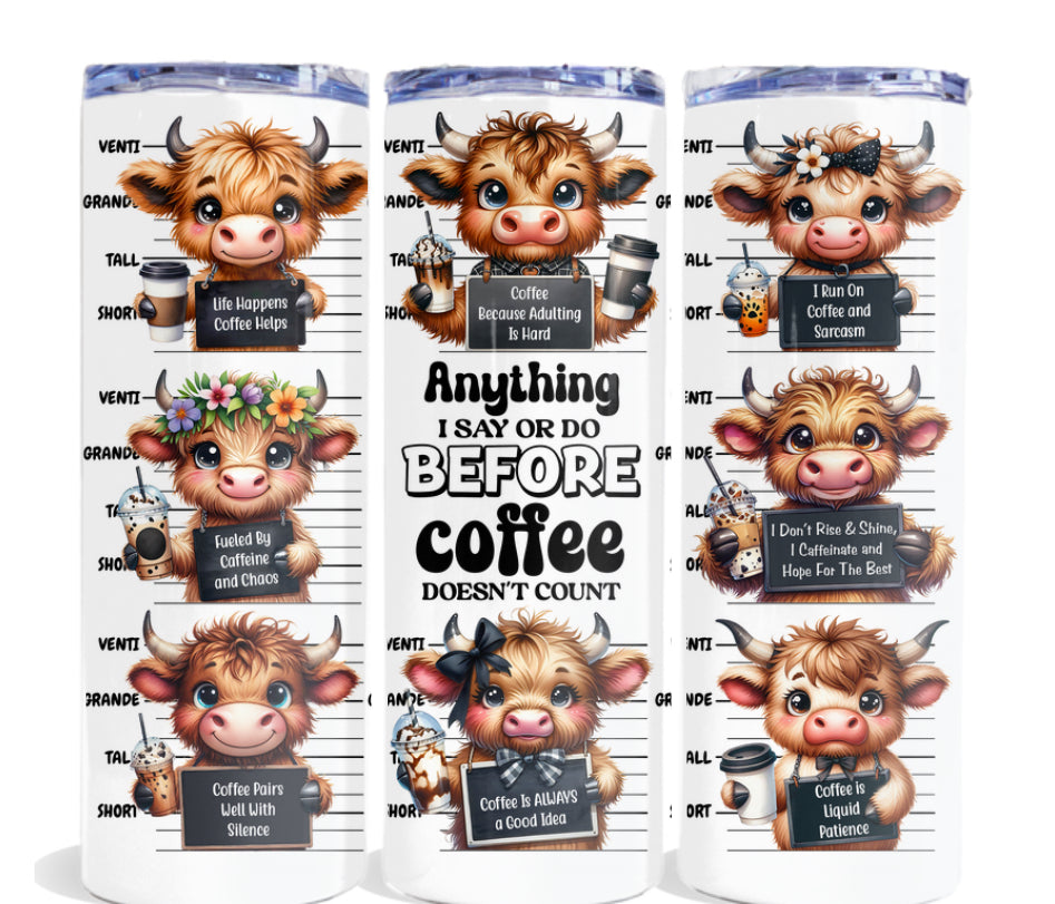 Cow Lovers designs 20 oz tumblers (Copy)