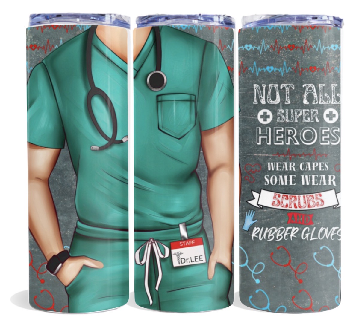 Custom 20 oz Skinny Personalized Tumbler