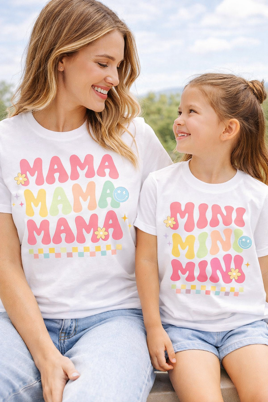 Mama & Mini Retro Tee & Sweatshirt
