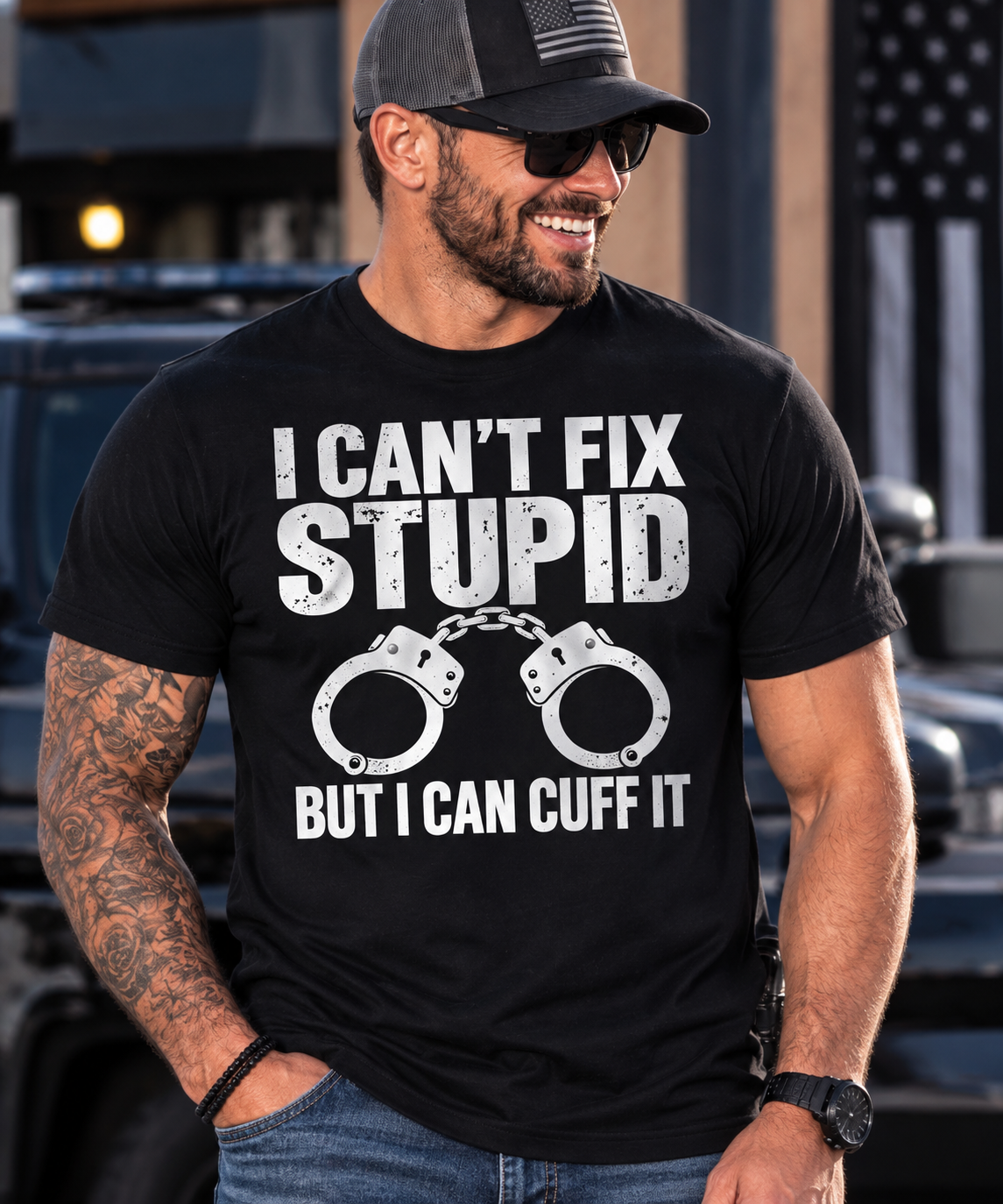 I Can’t Fix Stupid, But I Can Cuff It