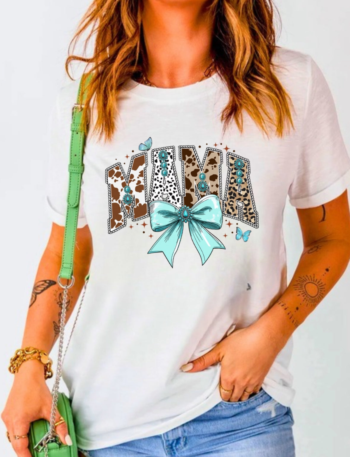 Country Bow Mama Graphic Tee & Sweatshirt
