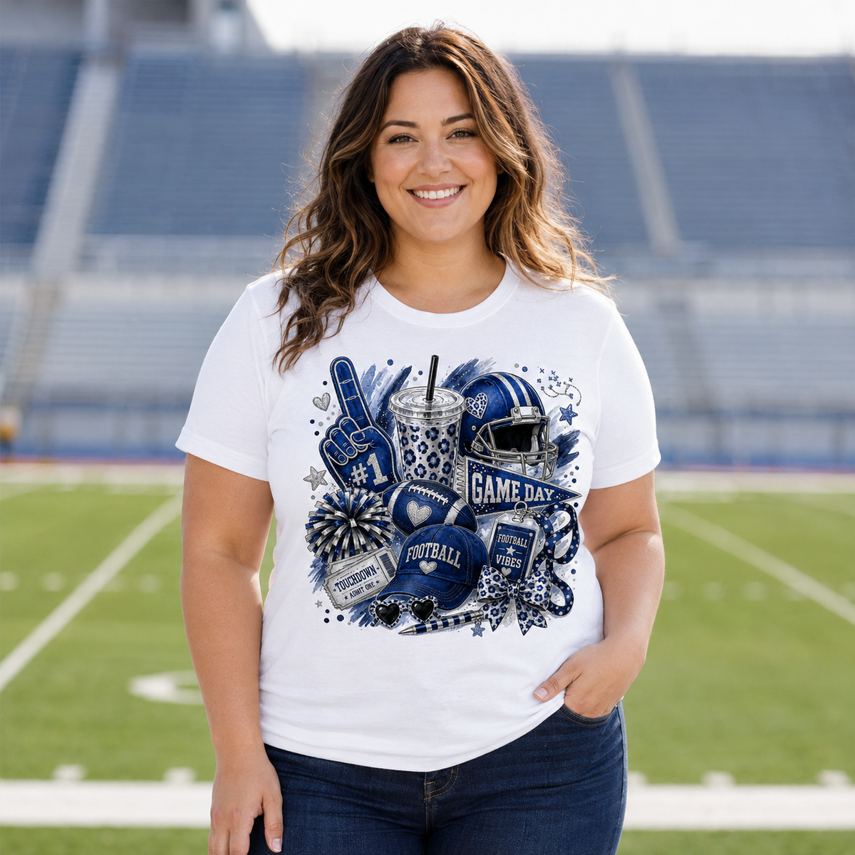 Game Vibes Football Shirt 🏈✨