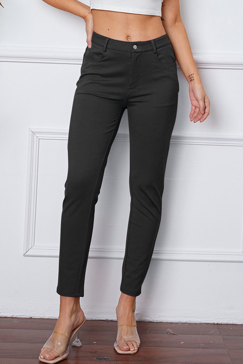Stretchy Pants by Basic Bae