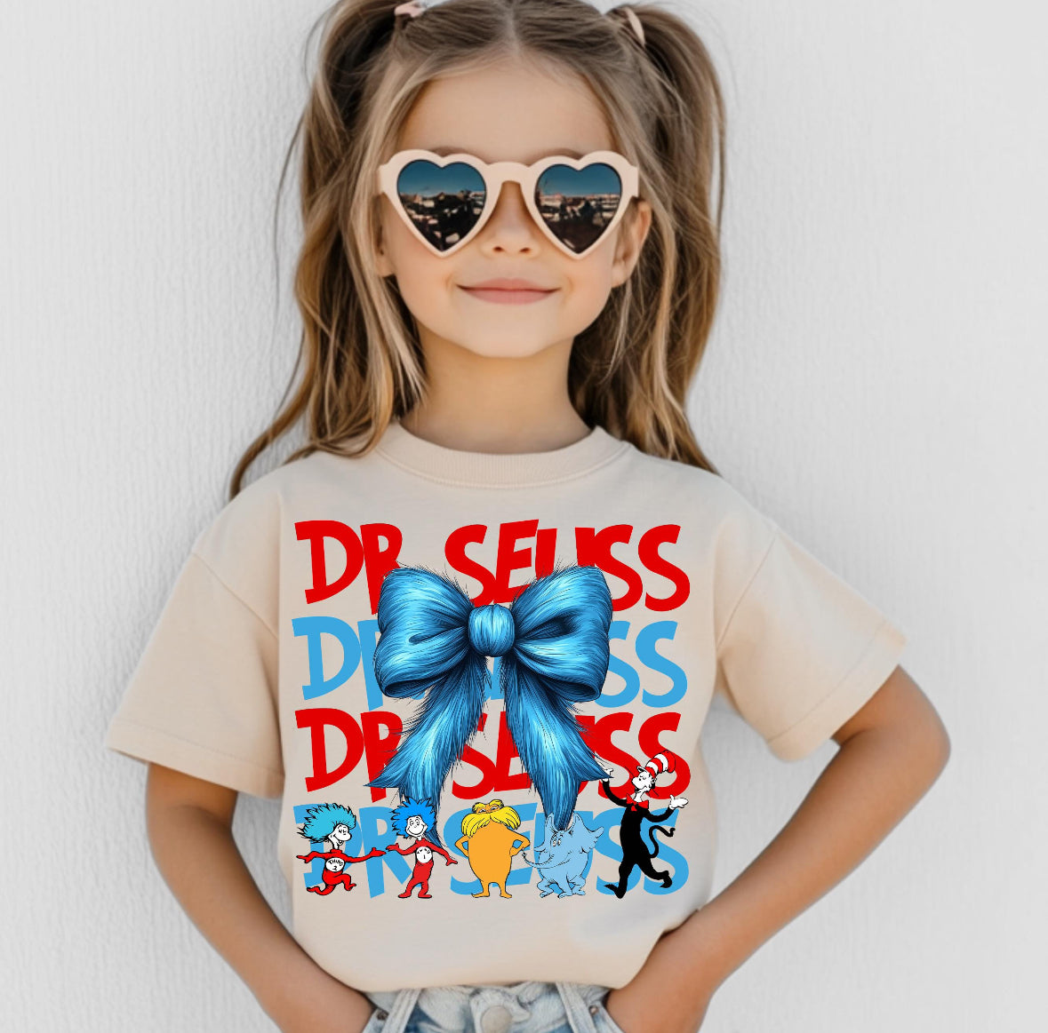 Dr Suess Bow Tee & Sweatshirt