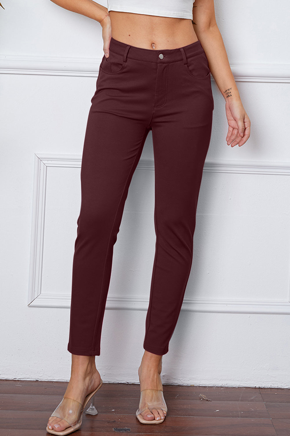 Stretchy Pants by Basic Bae
