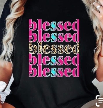 Blessed Stacked Graphic