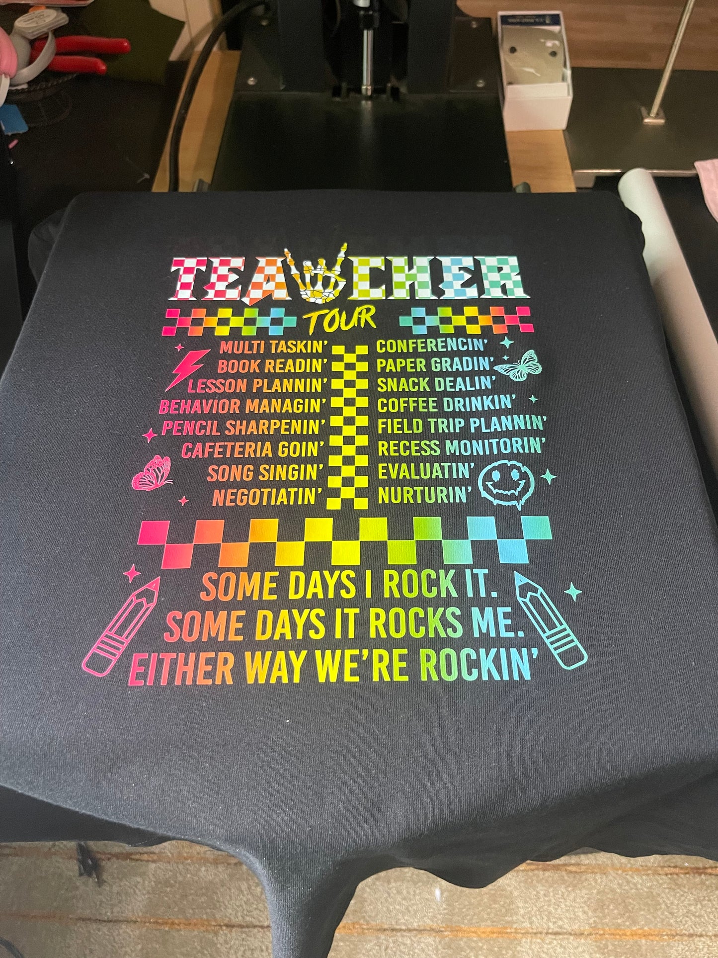 Teacher Tour Tee