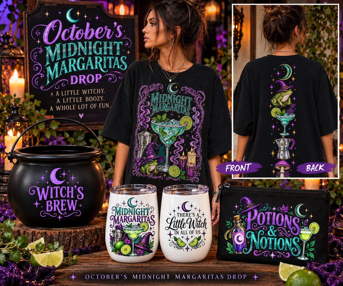 October’s Midnight Margaritas Drop 🌙🍹💜