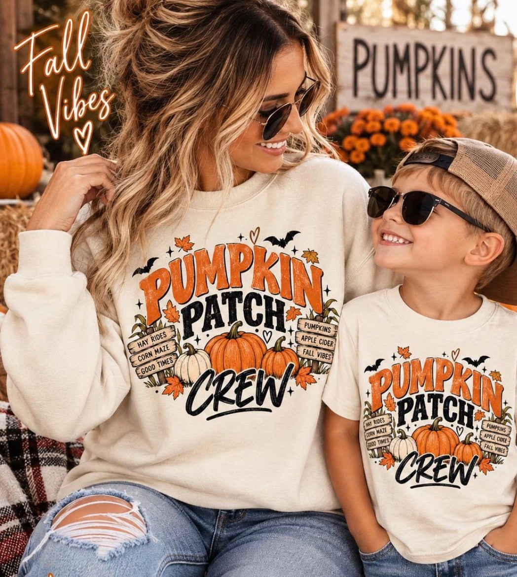 Pumpkin Patch Crew Matching Shirts