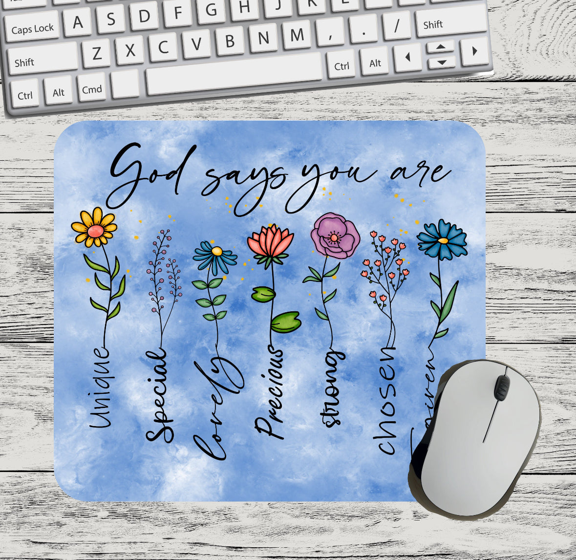 God says you are 💕mouse pad