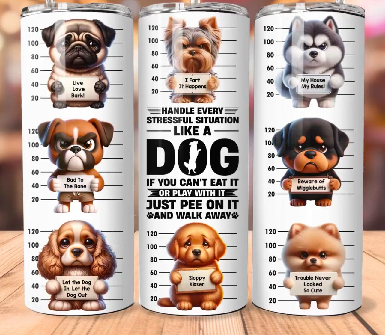 Sarcastic Animal 20oz tumblers