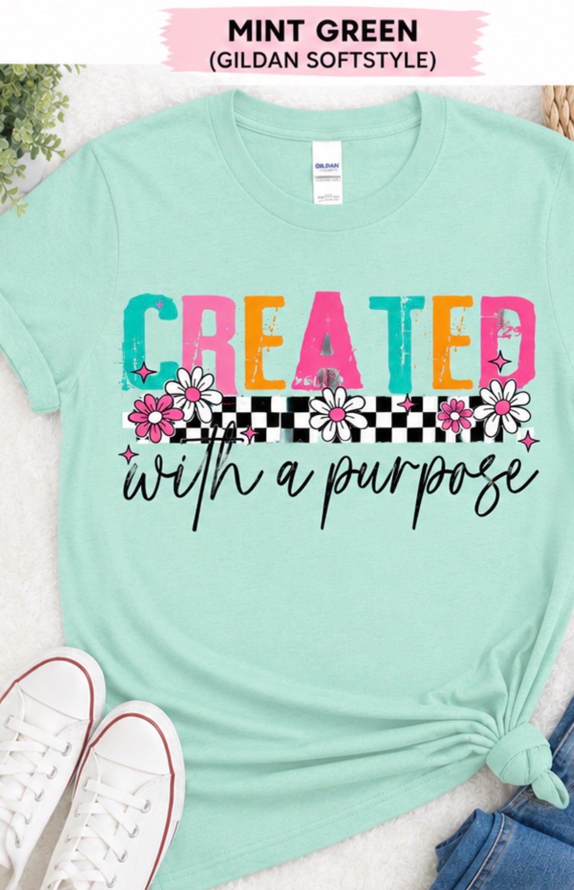 Created with Purpose Tee, Sweatshirt & Hoodie