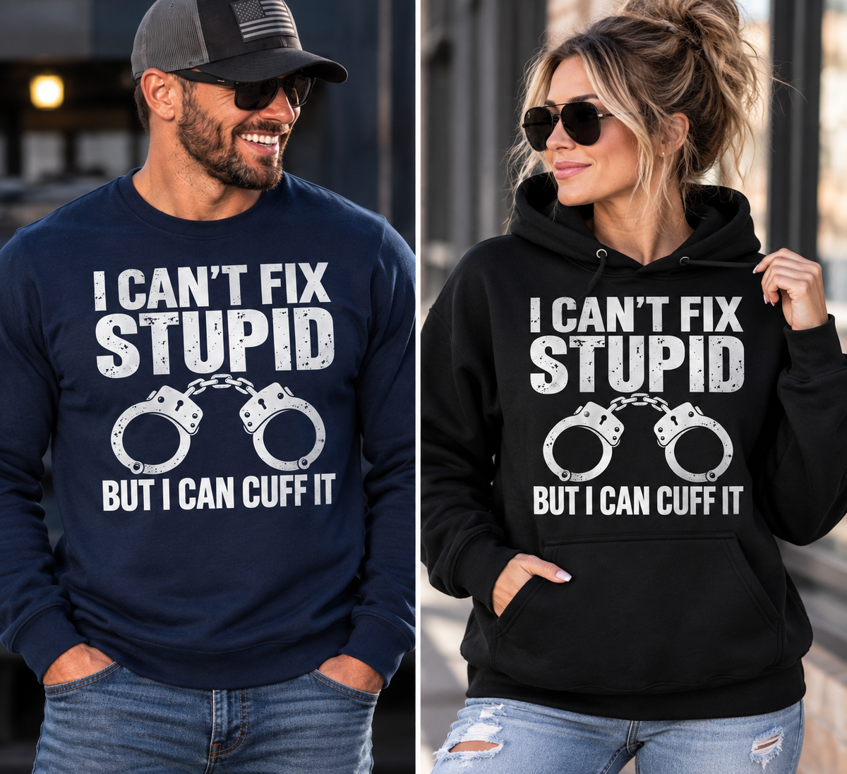 I Can’t Fix Stupid, But I Can Cuff It