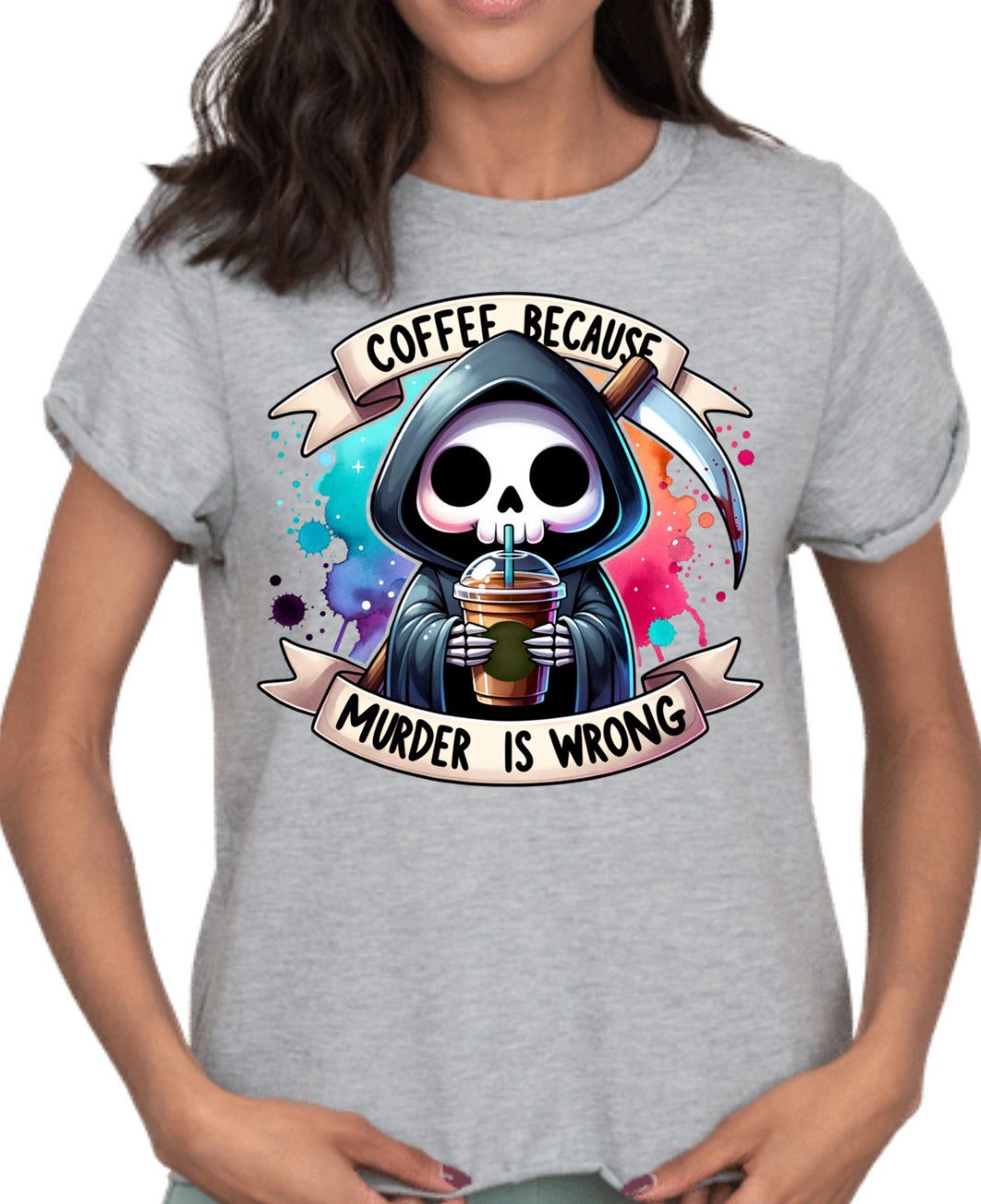 Coffee because Tee & Sweatshirt