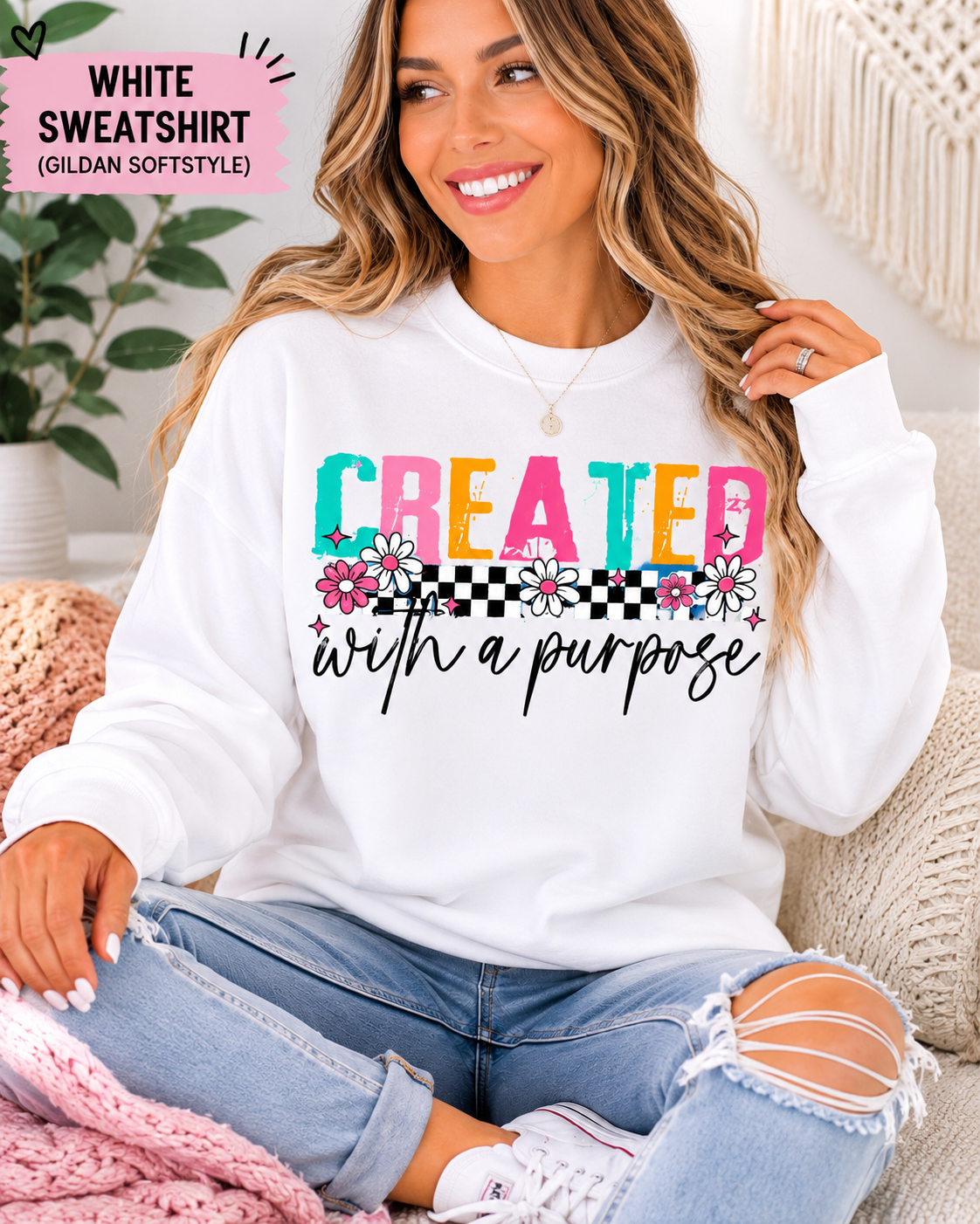 Created with Purpose Tee, Sweatshirt & Hoodie