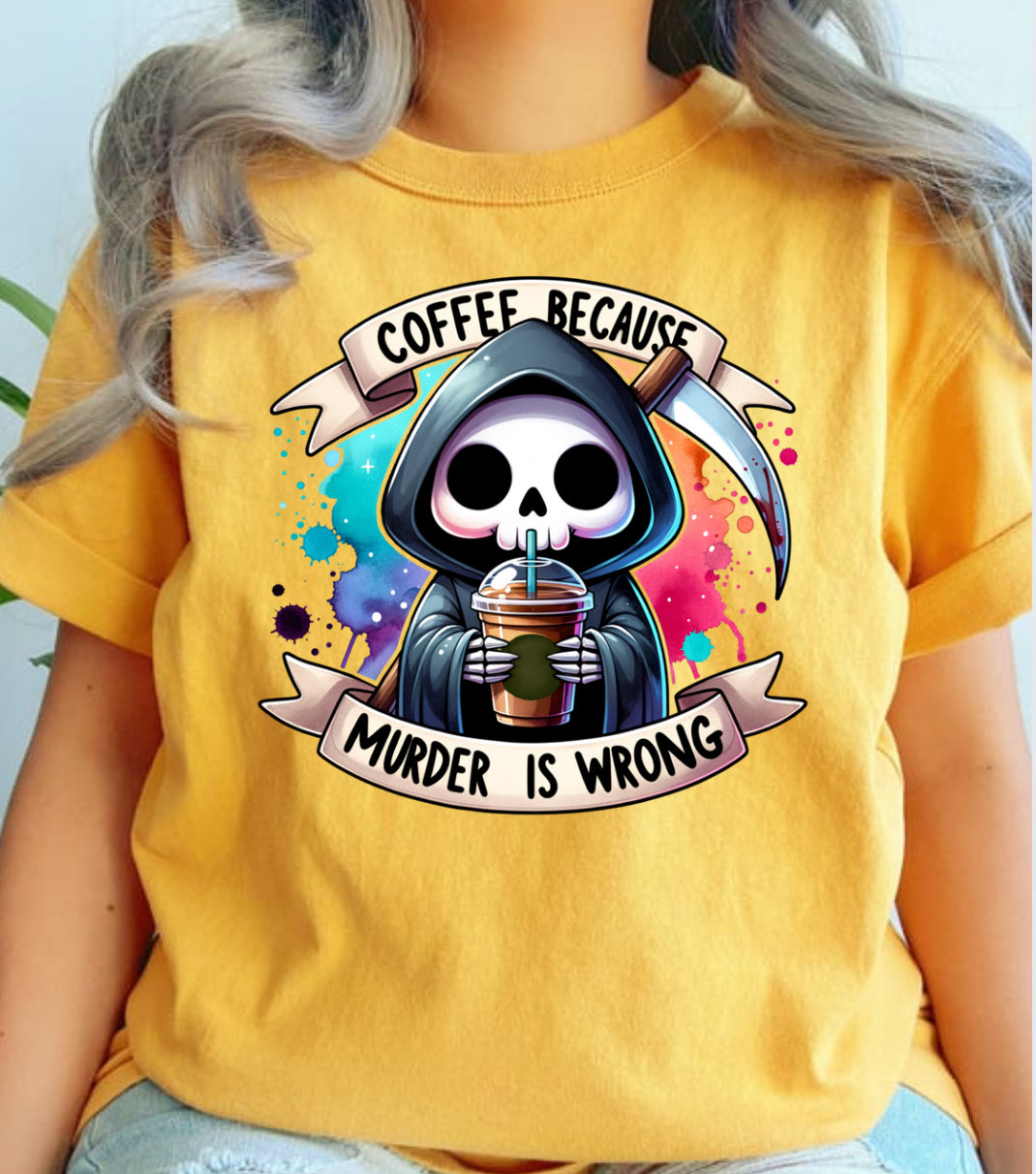 Coffee because Tee & Sweatshirt
