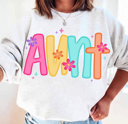 🌸 Aunt Colorful Print