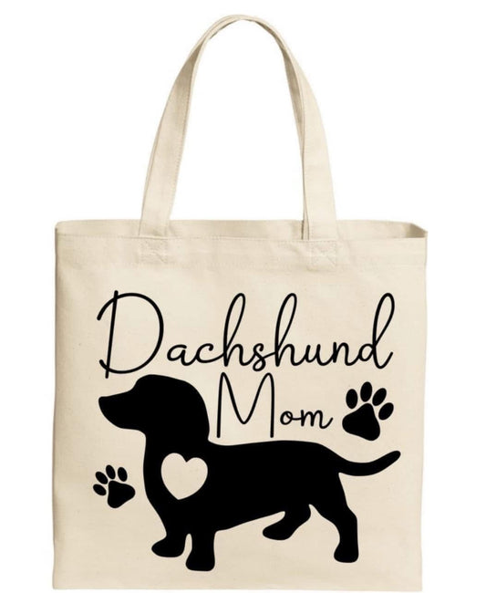 Dachshund Mom Tote Bag