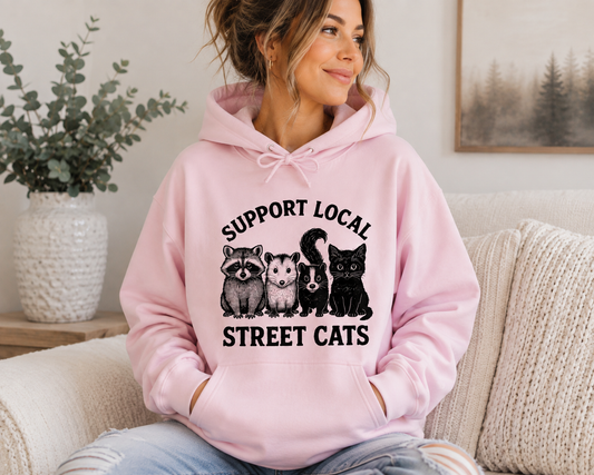 Support Local Street Cats Graphic