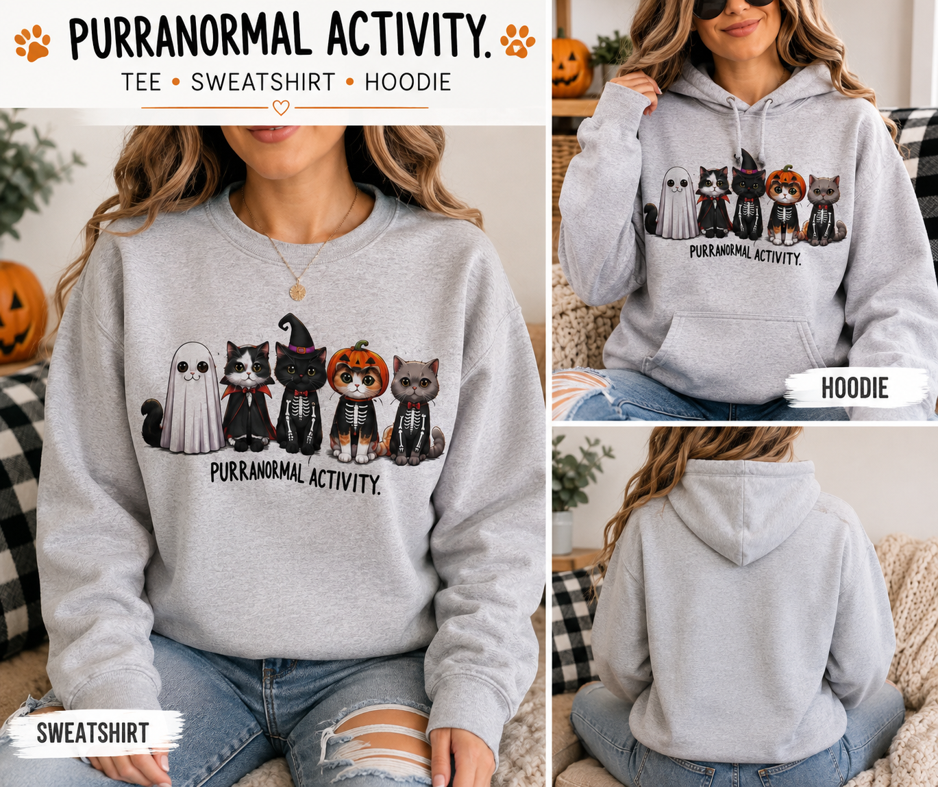 👻 Purranormal Activity Tee, Sweatshirt & Hoodie